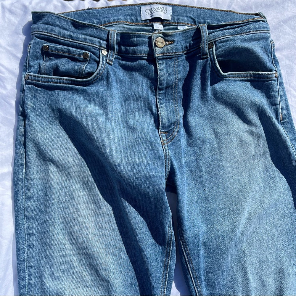 Tecovas Men's 33 Standard Blue Jeans - Picture 4 of 8